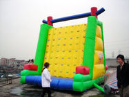 6m Height Inflatable Amusement Park Rock Climbing Mountain For Sport Games