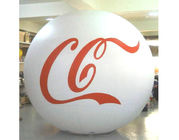 Hot Sale Advertising Inflatables Coca Helium Sphere , Advertising Inflatables Helium Balloon